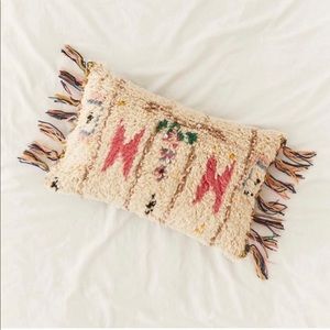Urban Outfitters Embellished Fringe Pillow
